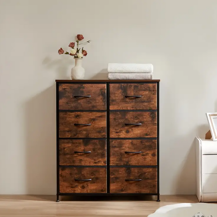 Comoda 8 Cajones de Tela Lokken