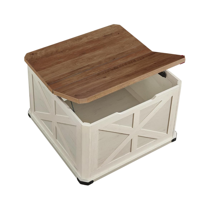 Mesa de Centro con Almacenamiento Rústica Almería