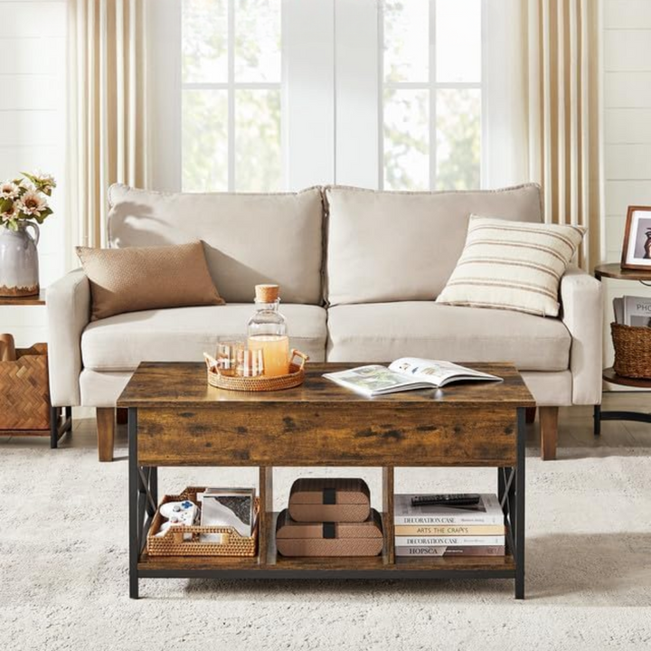 Mesa de Centro Rectangular Elevable Boden