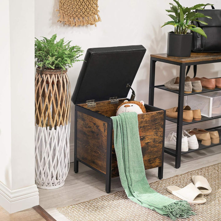 Mueble Zapatero Baúl Organizador Eco Cuero Vannala