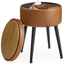 Silla Taburete Ecocuero Cafe Almacenamiento Tune
