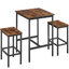 Set Mesa Bar y 2 Taburetes Rattvik