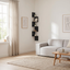 Mueble Estante Esquinero ZigZag Negro Svanvik