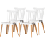 Pack de 4 Sillas Windsor Blanca