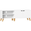 Rack TV Blanco Bakken 140 cm