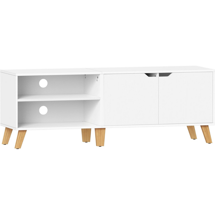 Rack TV Blanco Bakken 140 cm