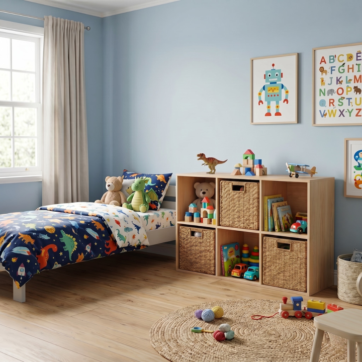 Mueble Organizador con Canastos Siena