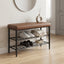 Mueble Zapatero Eco Cuero Cafe Rieti