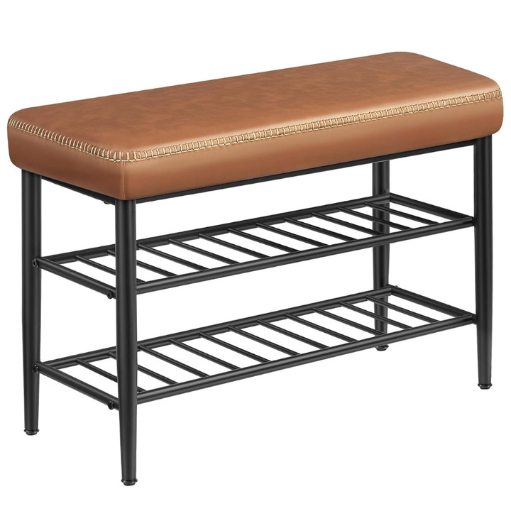 Mueble Zapatero Eco Cuero Cafe Rieti