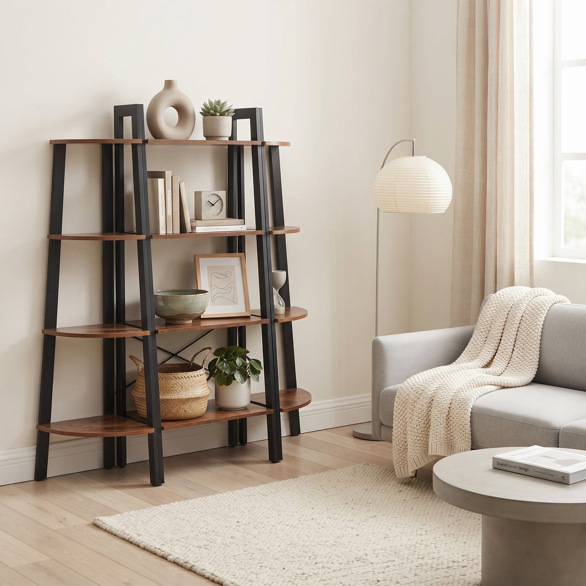 Muebles industriales para decorar y organizar con estilo