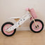 Bicicleta de Aprendizaje Equilibrio Madera Rosada