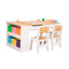 Mesa Madera para Niños con Sillas Incluye Organizadores