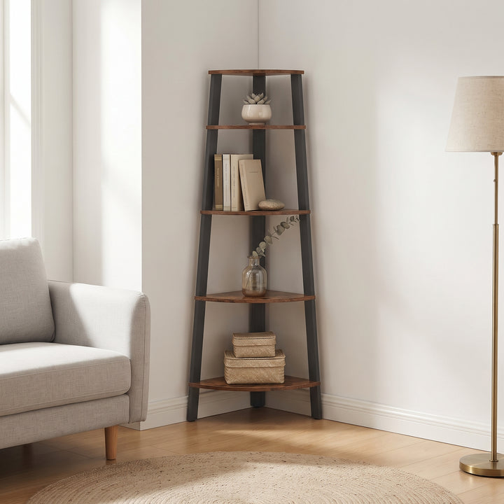 Mueble Estante Esquinero Feroe Estilo Industrial