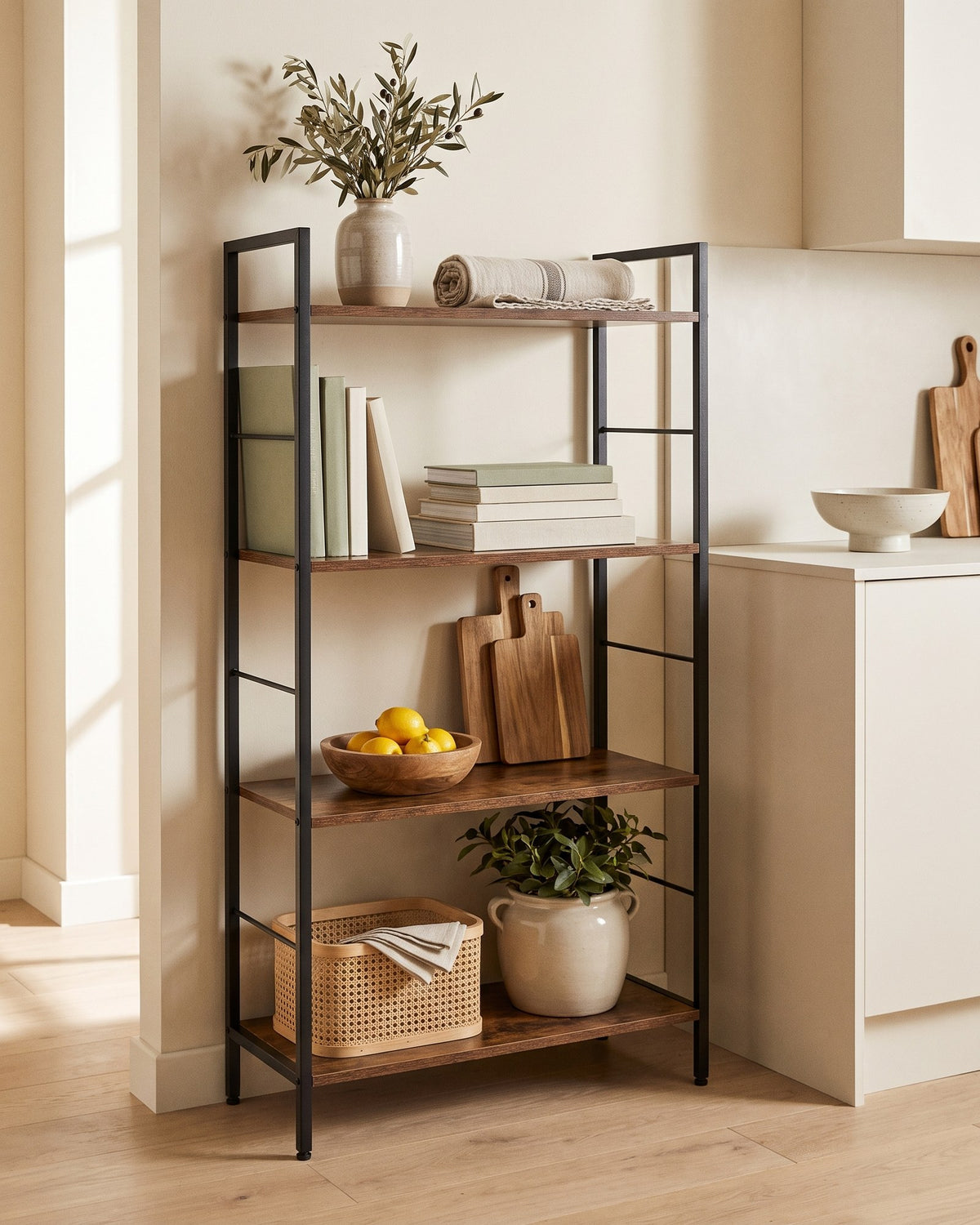 Estanteria Organizador Baño Cocina Ajustable 5 Niveles Taby