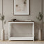 Mueble Recibido Arrimo Blanca Madera Catania