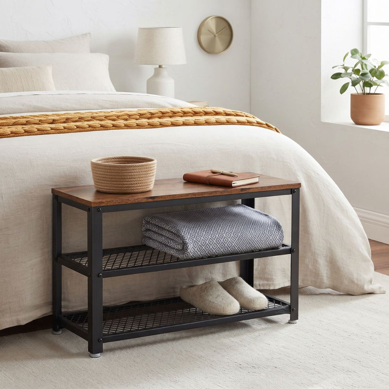 A los pies de la cama · Estanteria Zapatero Organizador Inari Estilo Industrial