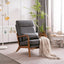 Poltrona Eco cuero Gris Konges