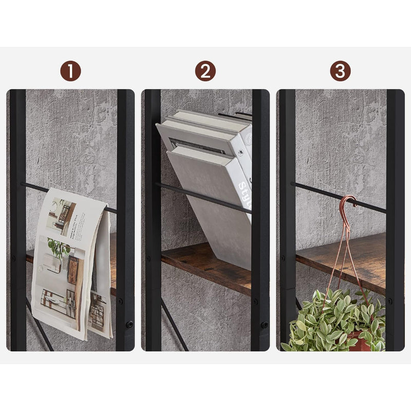 Barras laterales · Estanteria Librero 5 Niveles Gavle