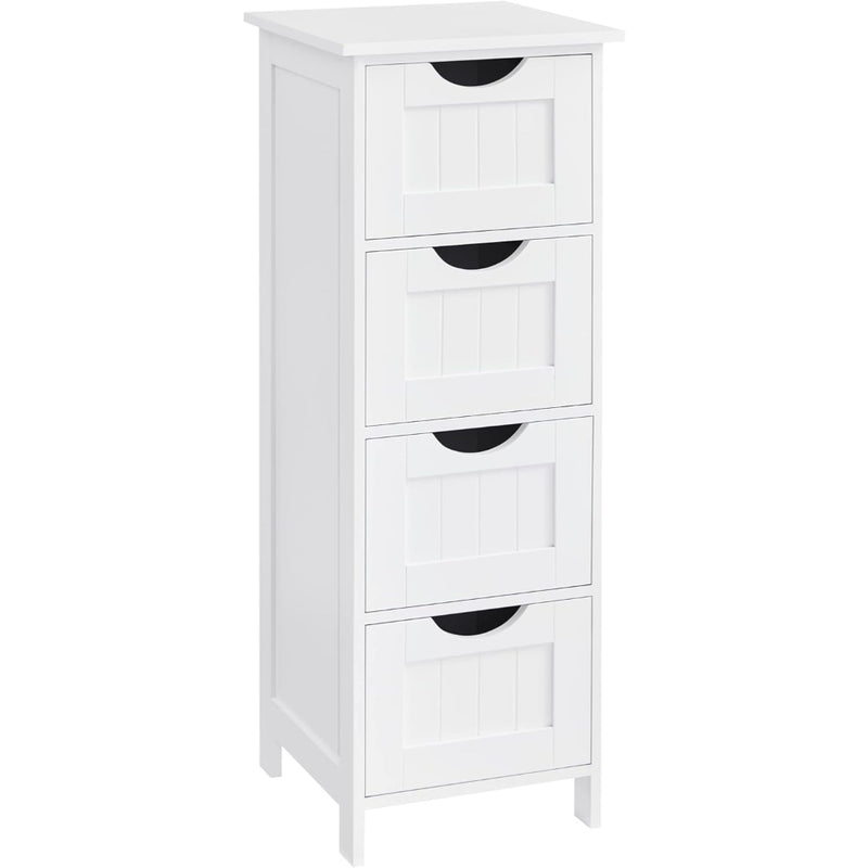 Angosta · Mueble Organizador Blanco Multiuso 4 Cajones Salem