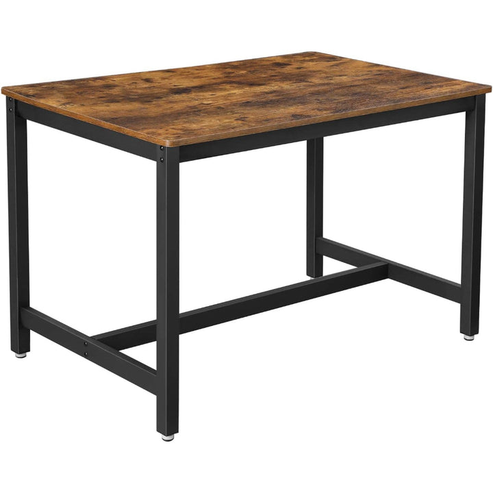 Mesa Comedor Fierro Negro y Madera Selbu