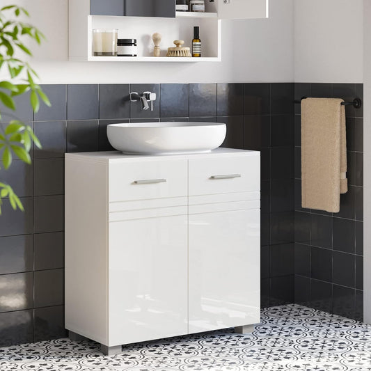 Mueble Organizador de Baño 2 Niveles/Compartimientos Viborg