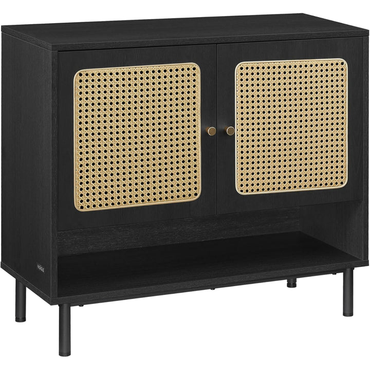 Buffet Organizador Ratán Negro Capri