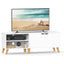 Rack TV Blanco Bakken 140 cm