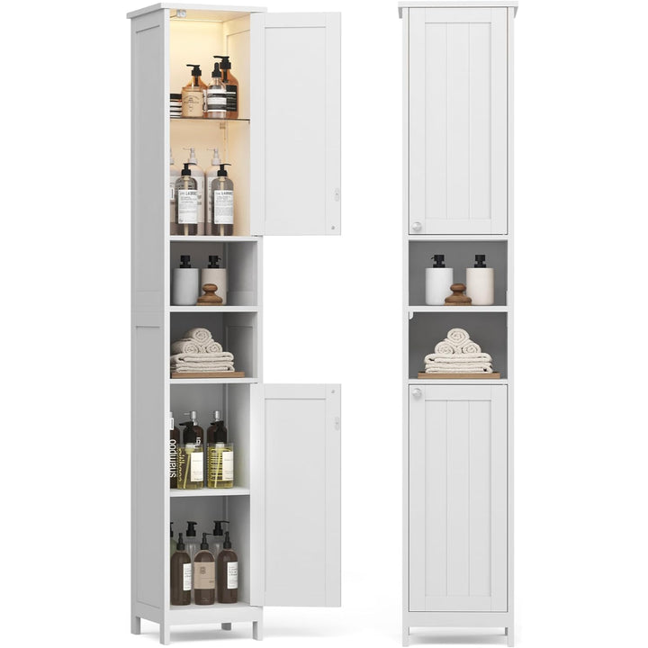 Mueble Organizador Multiuso Baño con Luces Arlov
