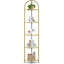 Mueble Estante Esquinero Dorado Odder