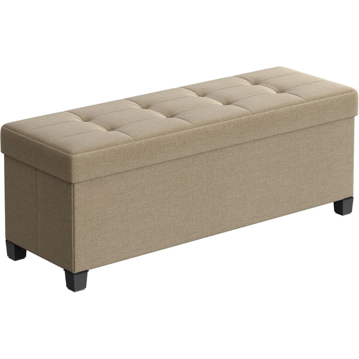 Banqueta Baul Almacenaje Otomana Lino Aalborg