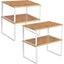 Set 4 Repisas Apilables Organizadores de Cocina Albox