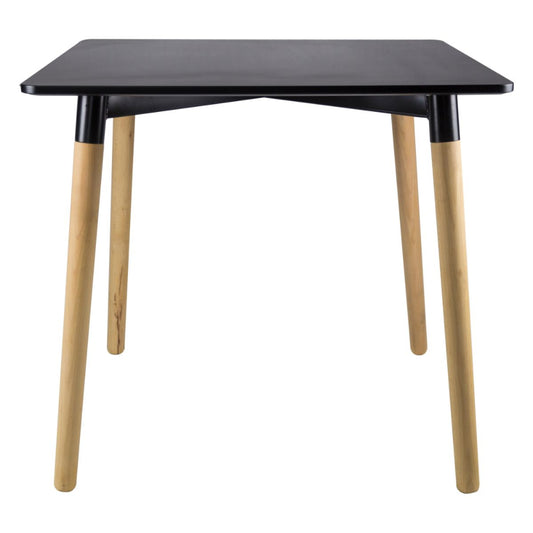 Mesa Eames Cuadrada MDF 80 cms Negra