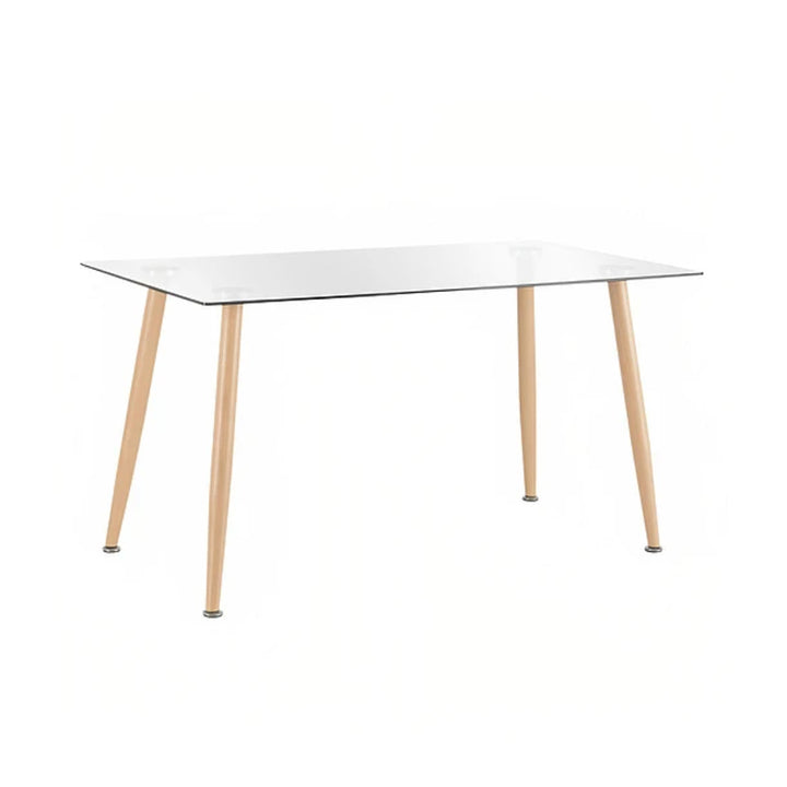 Mesa Rectangular de Vidrio 120x80 cms