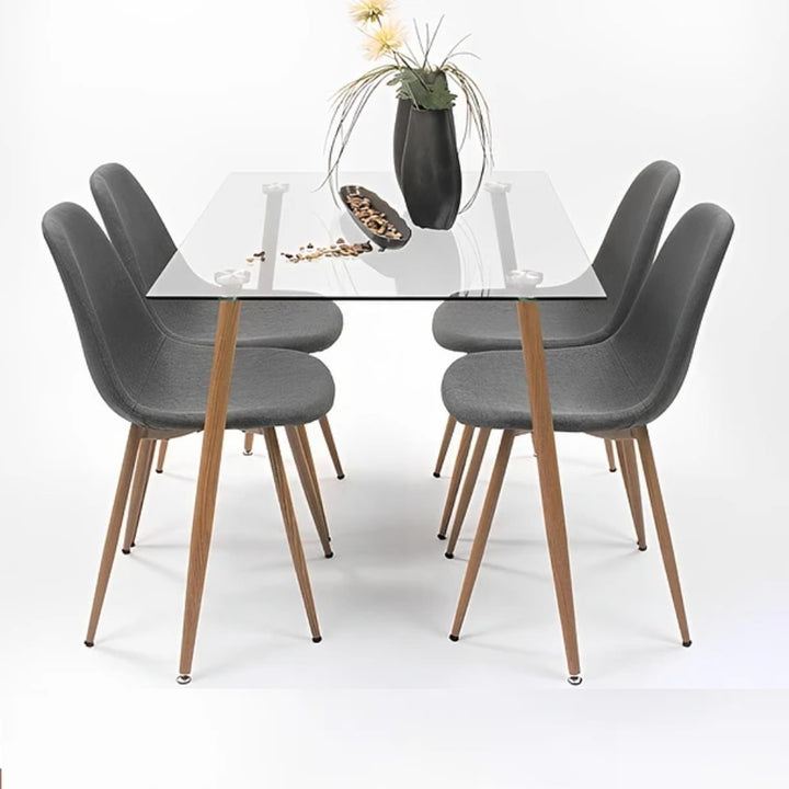 Mesa Rectangular de Vidrio 120x80 cms