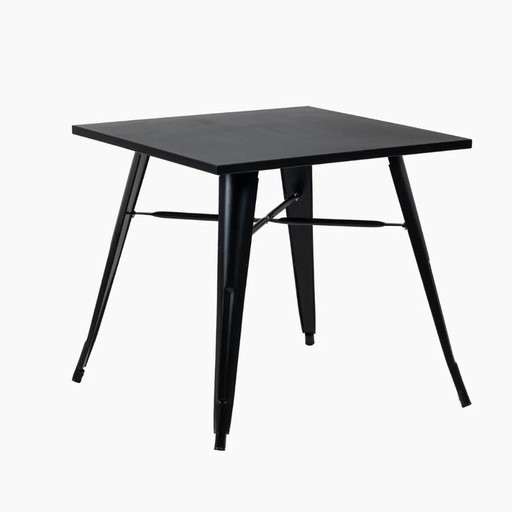 Mesa Tolix 80x80 Negra