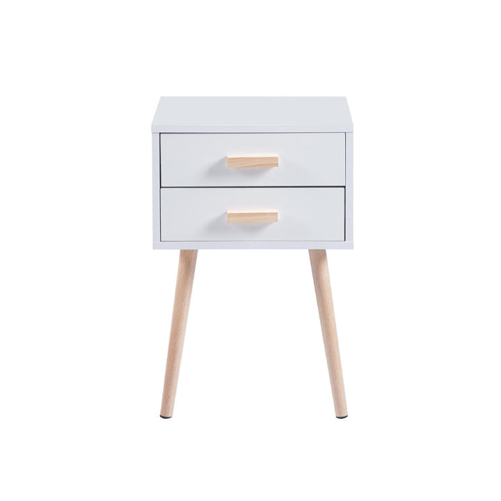 Velador Eames Doble Blanco